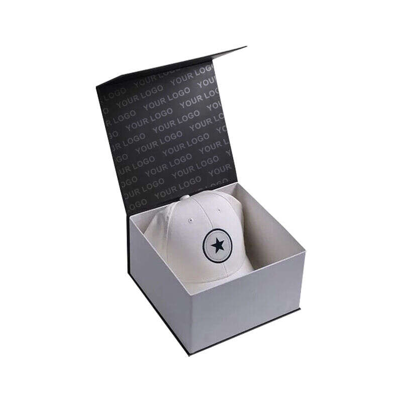 Custom cap packaging box with premium inner presentation