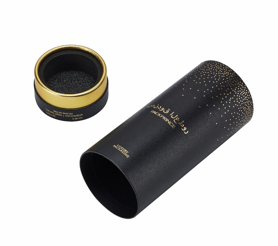 Custom paper tube packaging for body spray bottles