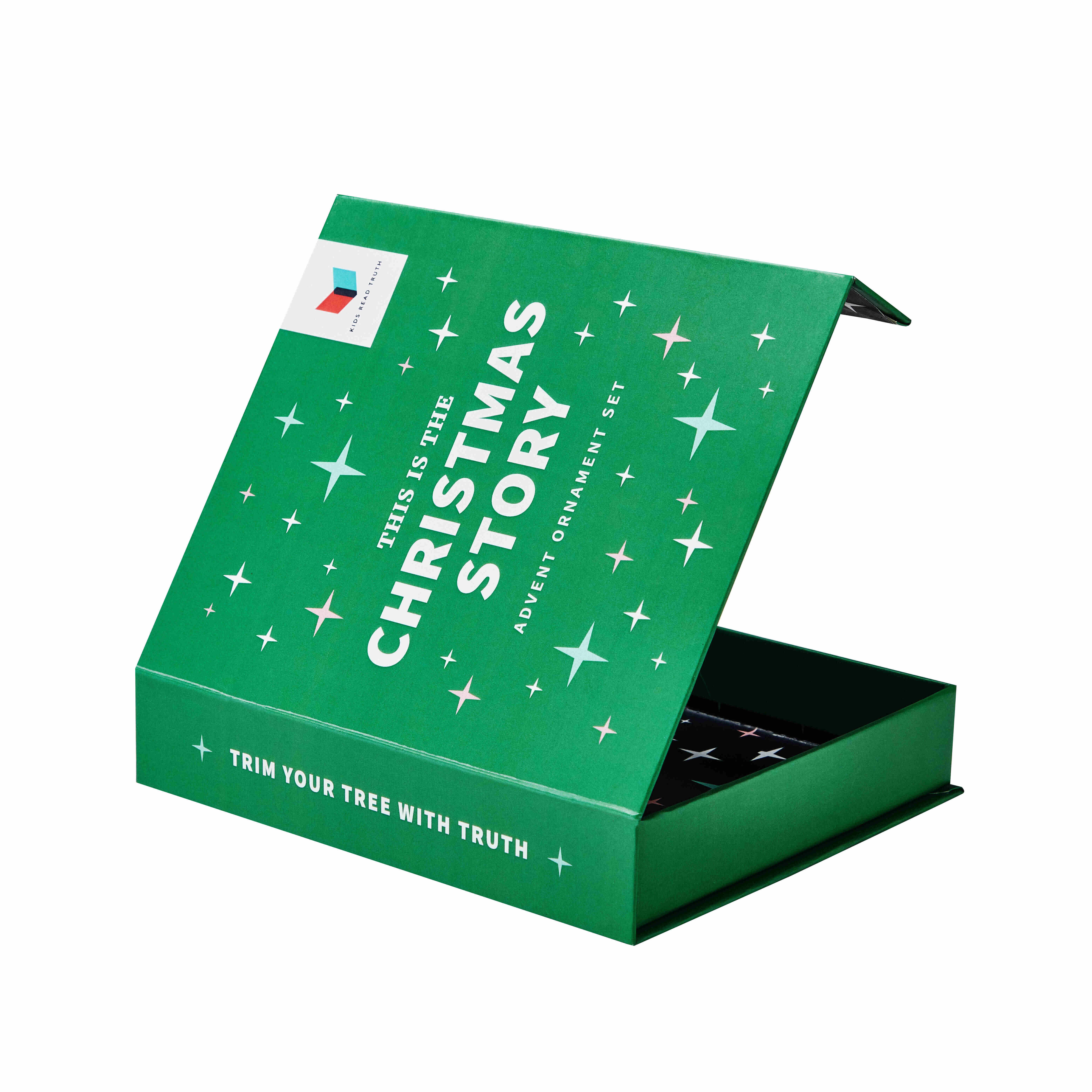 Christmas Magnetic Book-Style Gift Box | Luxury Custom Packaging Wholesale