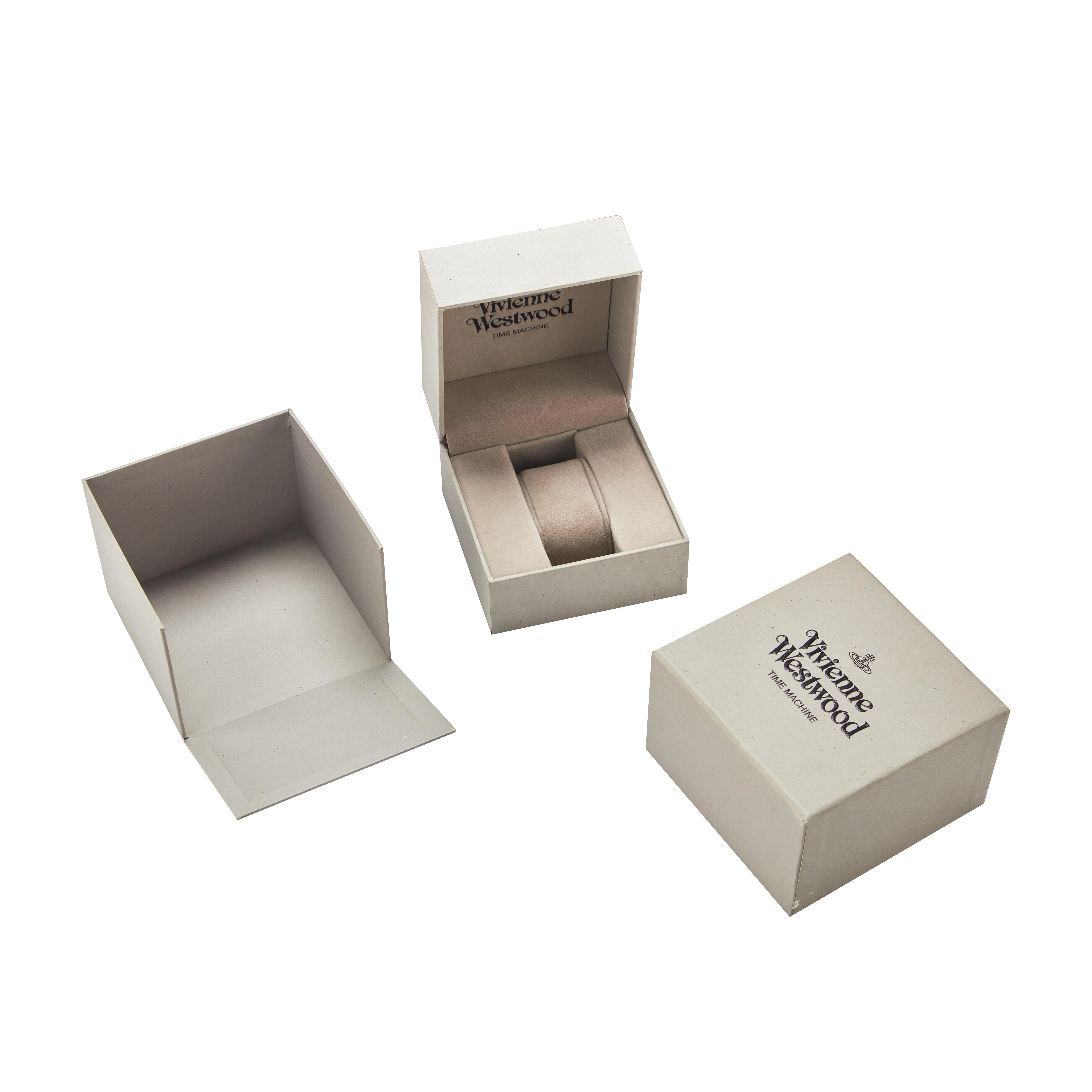 Customized Luxury 2 Set Hard Paper Cardboard Embossed Logo Eco Friendly Packaging Box For Watch Barnd