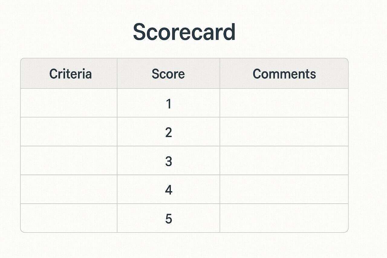 Scorecard