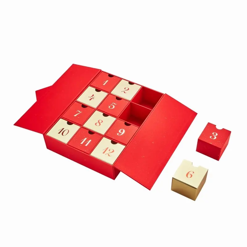 FDA Approved Chocolate Calendar Box | Custom Luxury Packaging | B2B Supplier