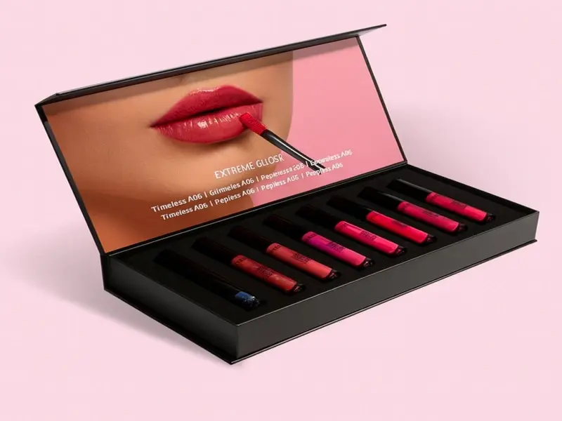 Choosing the Right Materials and Finishes for Luxury Custom Lip Gloss Packaging