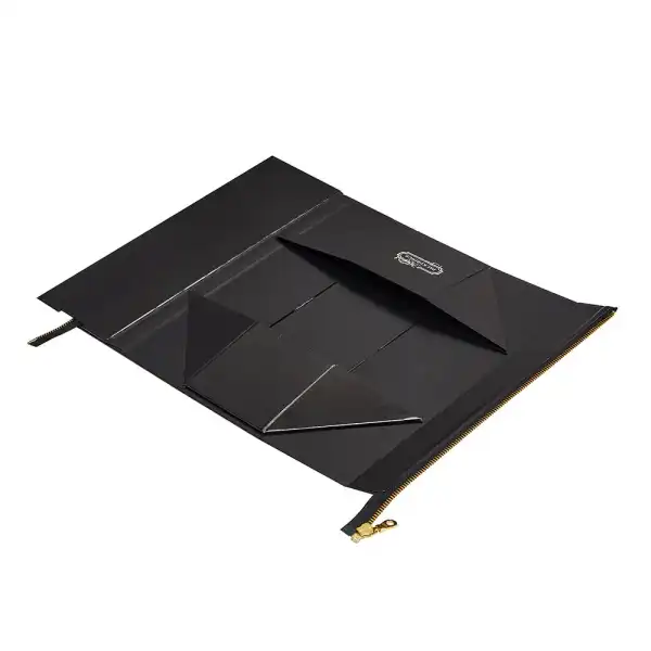 Scodix Zipper Wine Whisky Paper Packaging Box 