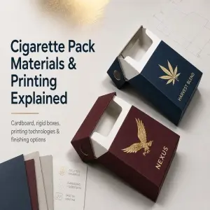 Cigarette Pack Materials & Printing Explained | GPLPAK