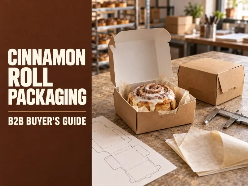 Cinnamon Roll Packaging Guide: Boxes, Barriers & Testing