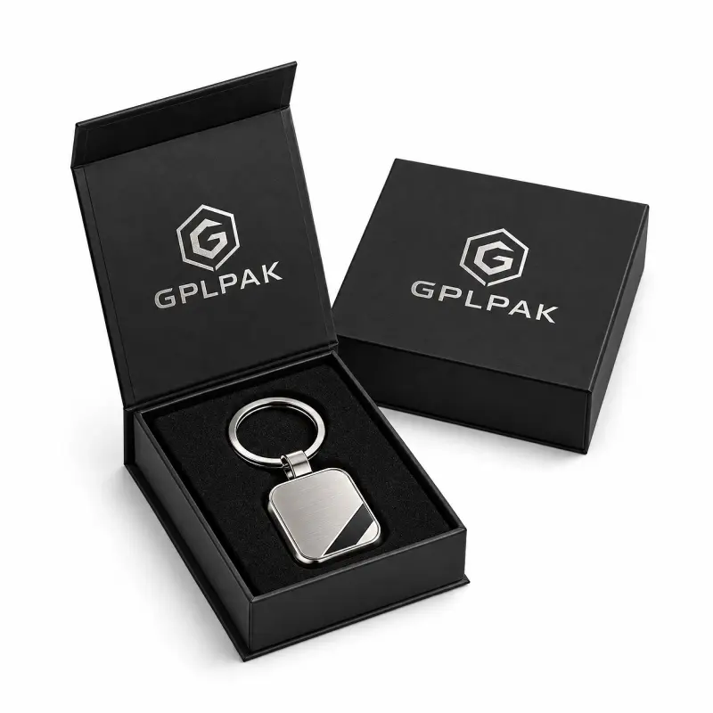 Custom Keychain Packaging Boxes & Luxury Rigid Gift Boxes | GPLPAK