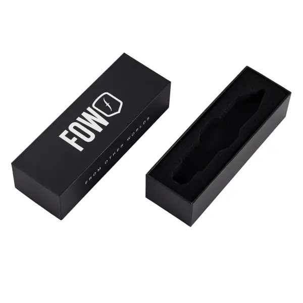 Custom Nice Printing Off Lid Type Rigid Cardboard Gift Box with EVA Foam Tray Packaging for Mobile Phone Case