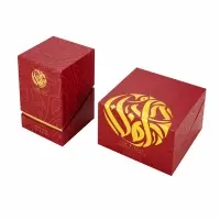 Luxury Shoulder-Neck Gift Box | Gold Foil Customization | B2B Supplier