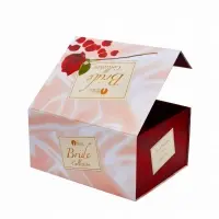 Custom Printing Luxury Magnetic Ribbon Rigid Paper Folding Box