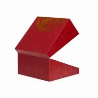 Luxury Shoulder-Neck Gift Box | Gold Foil Customization | B2B Supplier