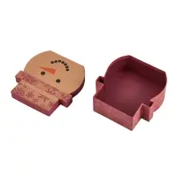 Vintage Snowman-Shaped Rigid Lid and Base Box | Custom Holiday Gift Packaging