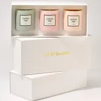 Custom Logo Luxury Eco Friend Linen Fabric Coated Rigid Cardboard Jewelry Gift Set Box Packaging 