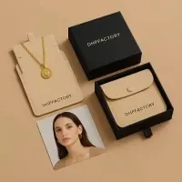 Luxury Jewelry Packaging Boxes Necklace Ring Box Drawer Style Wholesale