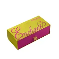 Custom Your Own Logo Gold Card Paper Drawer Pull-Out Rigid Box Perfume Packaging With Pvc Insert