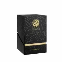 Luxury Gold Card Paper Lid and Base Perfume Box with Custom Insert
