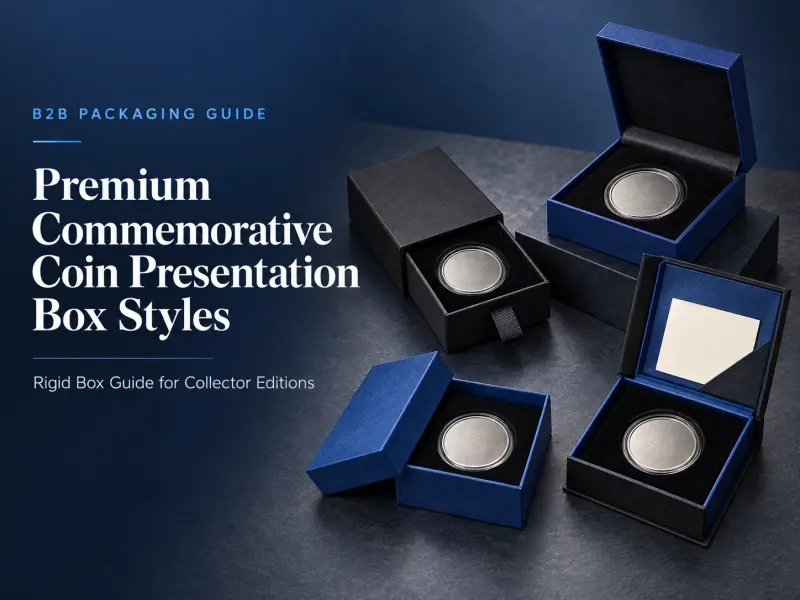 Premium Commemorative Coin Presentation Box Guide: Rigid Box Styles for Collector Editions