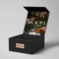 Luxury Handbag Packaging Magnet Rigid Hard Boxes with Magnetic Closure