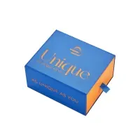 Luxury Branded Rigid Cardboard Jewelry Drawer Box