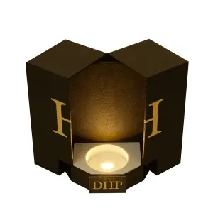 LED Light Perfume Double Door Box
