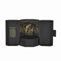 Customized Double-Door Rigid Grey Board Gift Box For Wine Glasses/Champagne, With Interior Lighting – Premium Presentation Packaging