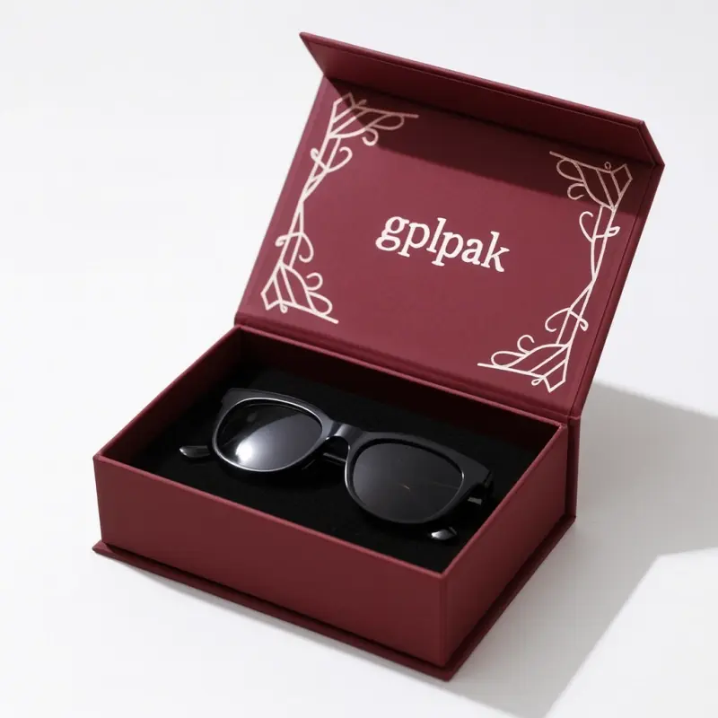 Custom Rigid Paper Eyeglasses Case Box with Insert | Luxury Wholesale Packaging