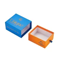 Luxury Branded Rigid Cardboard Jewelry Drawer Box