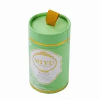 Custom Cardboard Tube Packaging for Tea Coffee and Protein Powder