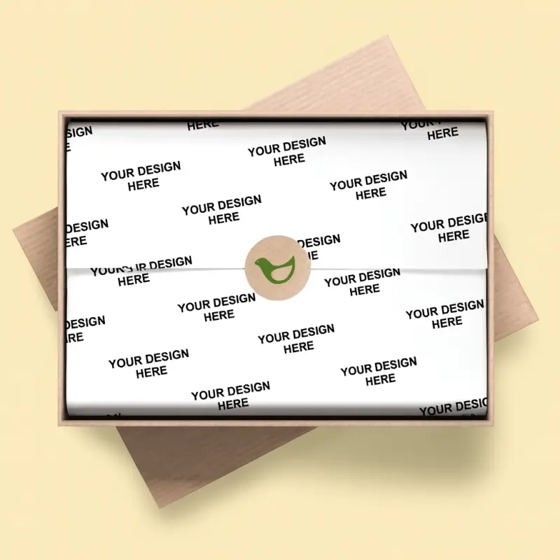  Custom Logo Printed Tissue Paper With Your Logo