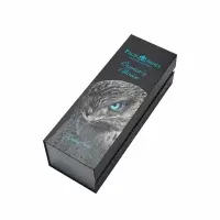 Customized Design Flip Top Rigid Cardboard Scodix Print Uv Logo Paper Box For Wine/Whiskey