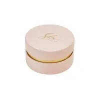 Custom Paper Tube Round Cylindrical Eco Friendly Cardboard Jewelry Box Packaging With Ribbon
