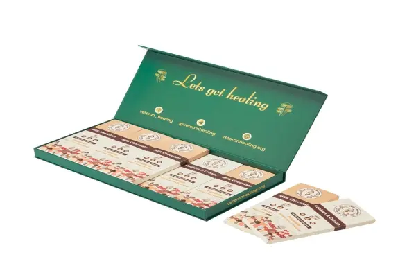 Magnetic Closure Chocolate Rigid Packaging Box