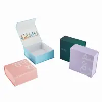Premium Foldable Magnetic Closure Garment Box | Custom Logo Packaging