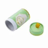 Custom Cardboard Tube Packaging for Tea Coffee and Protein Powder