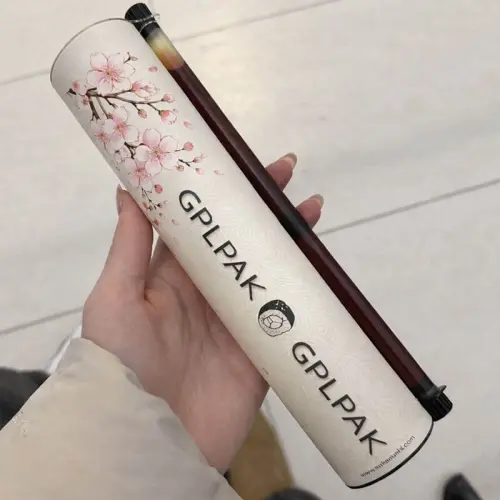 Direct Factory Paper Tube Sushi Cylinder Push pop Up Roll Packaging Pushpop Verpackung Sushi Boxes