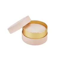 Custom Paper Tube Round Cylindrical Eco Friendly Cardboard Jewelry Box Packaging With Ribbon