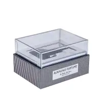 Custom Luxury Rigid Lid and Base Box for Perfume with Acrylic Cover