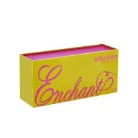 Custom Your Own Logo Gold Card Paper Drawer Pull-Out Rigid Box Perfume Packaging With Pvc Insert