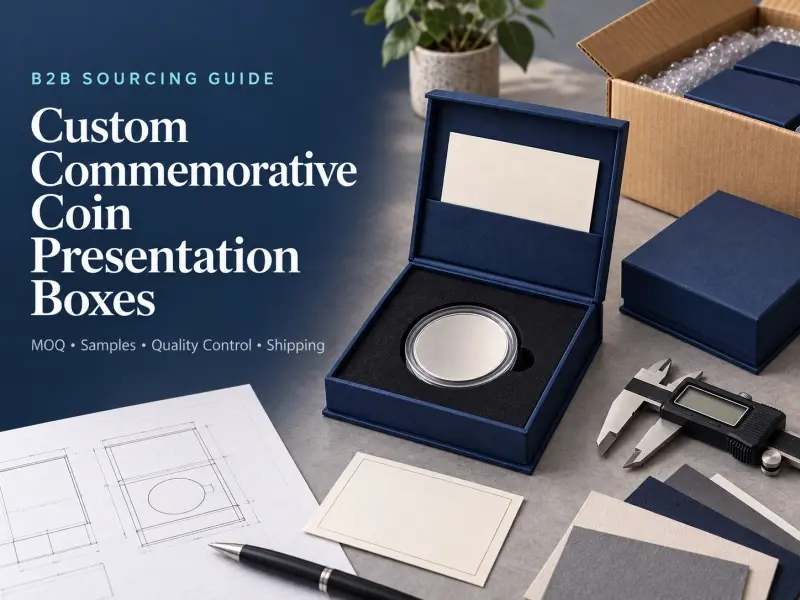 Custom Commemorative Coin Boxes: Sourcing Guide | GPLPAK