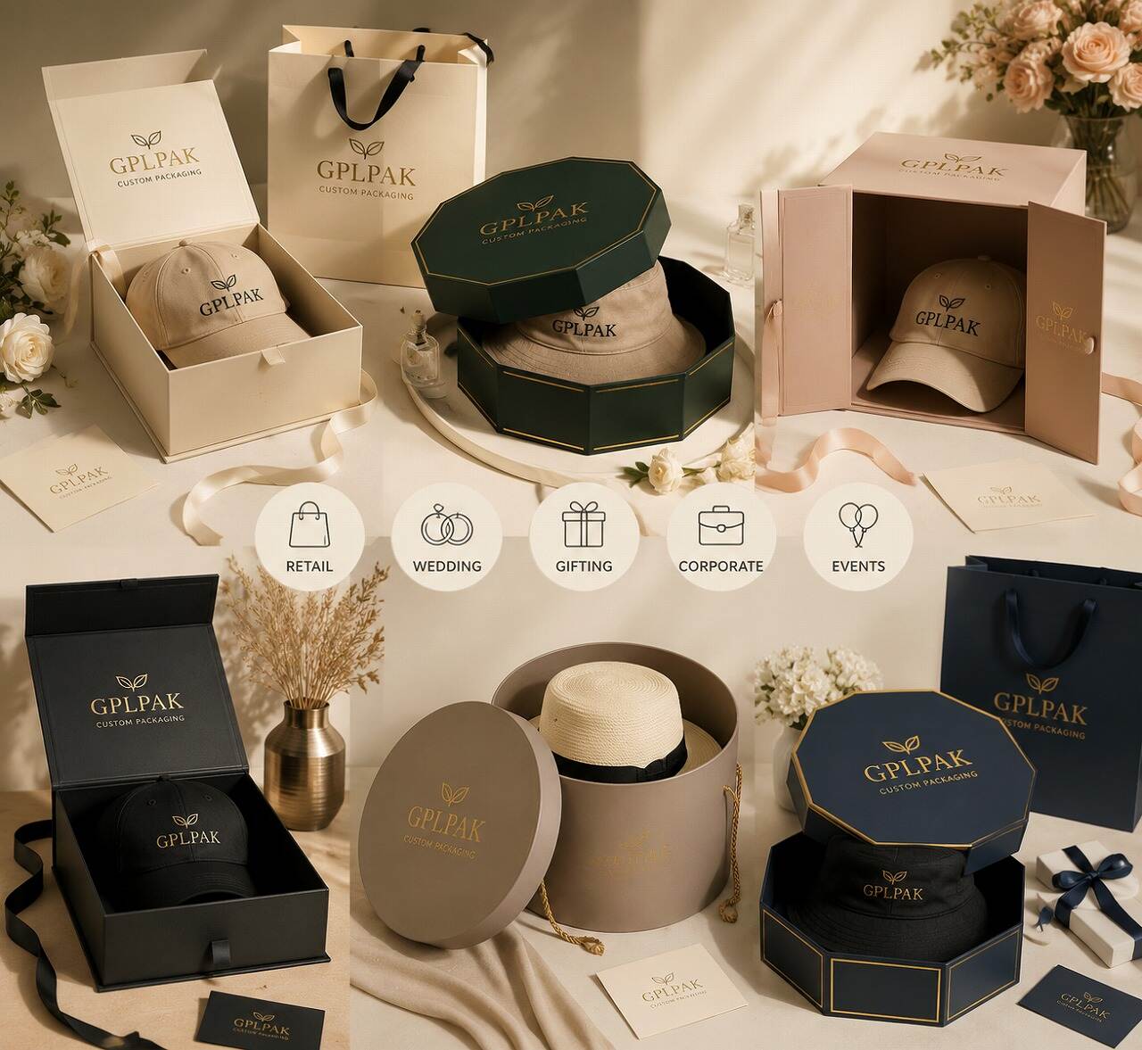 custom hat box