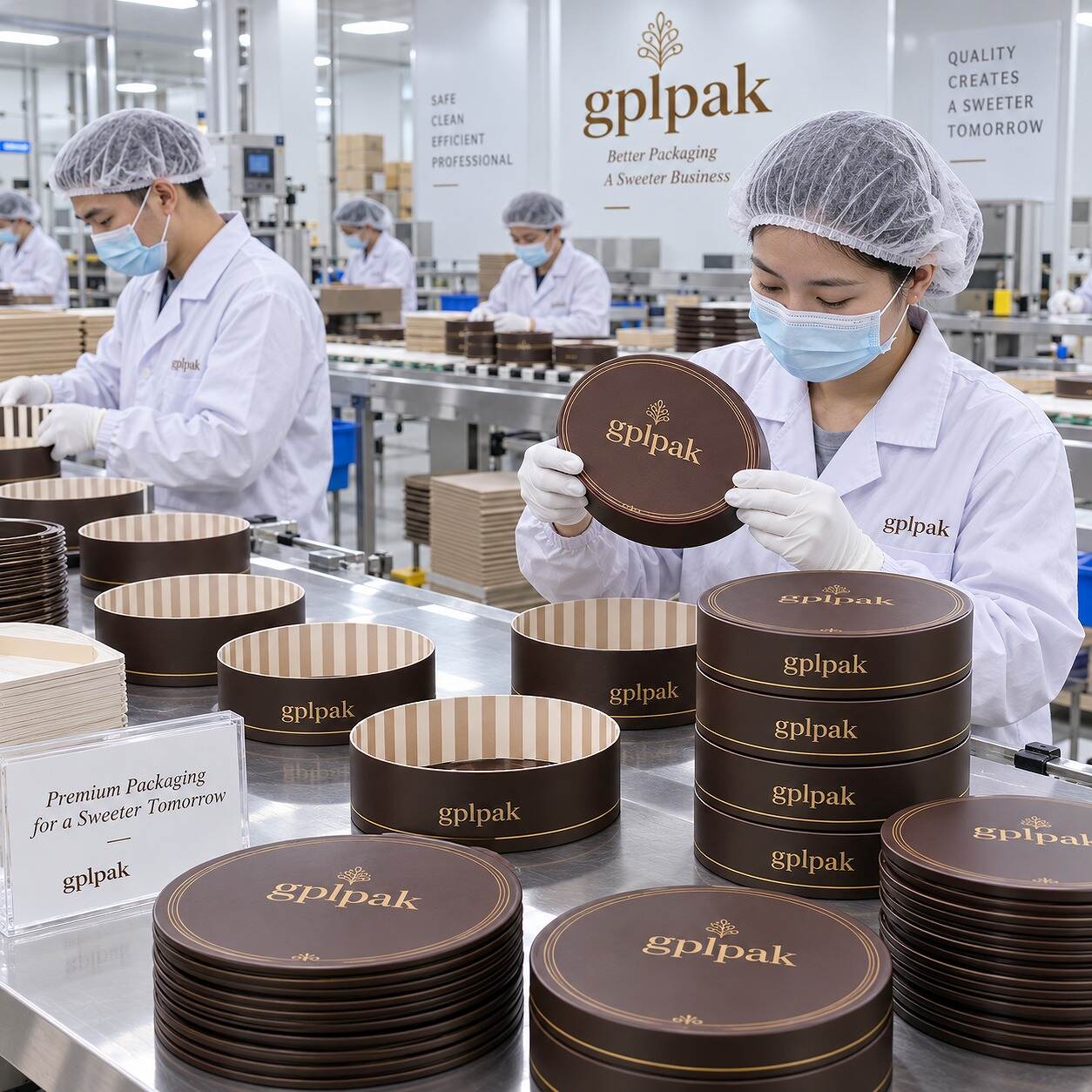 individual cupcake paper box factory
