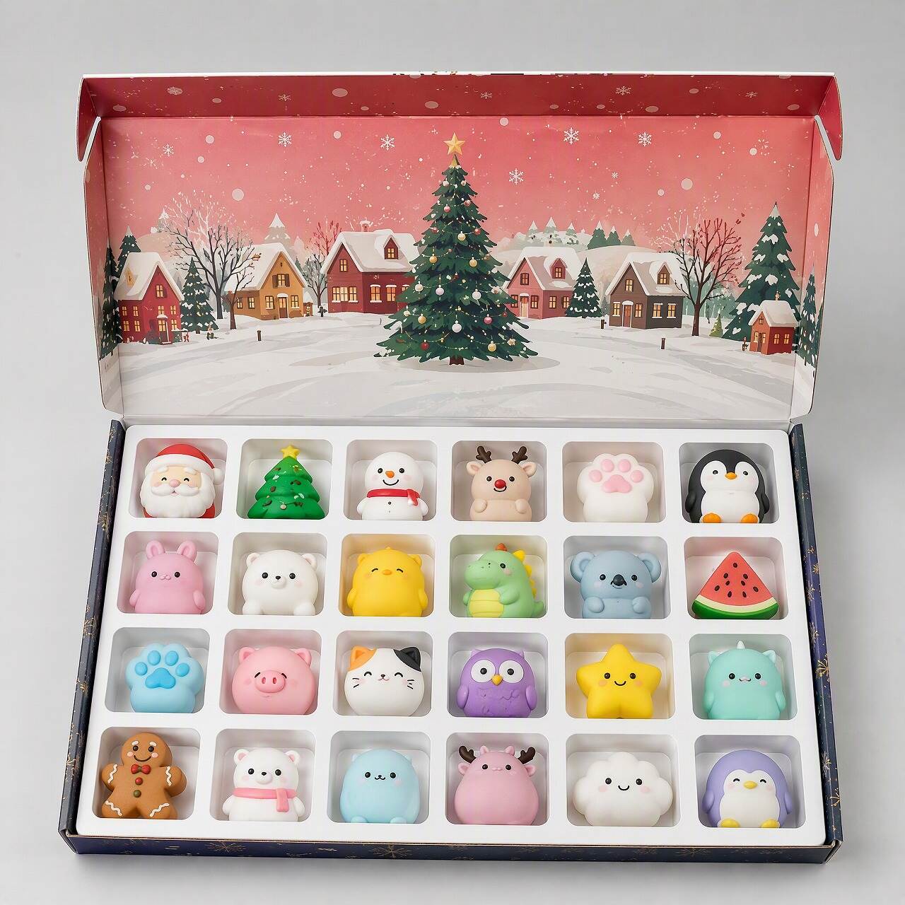 premium finished Squishy Advent Calendar premium finished Squishy Advent Calendar