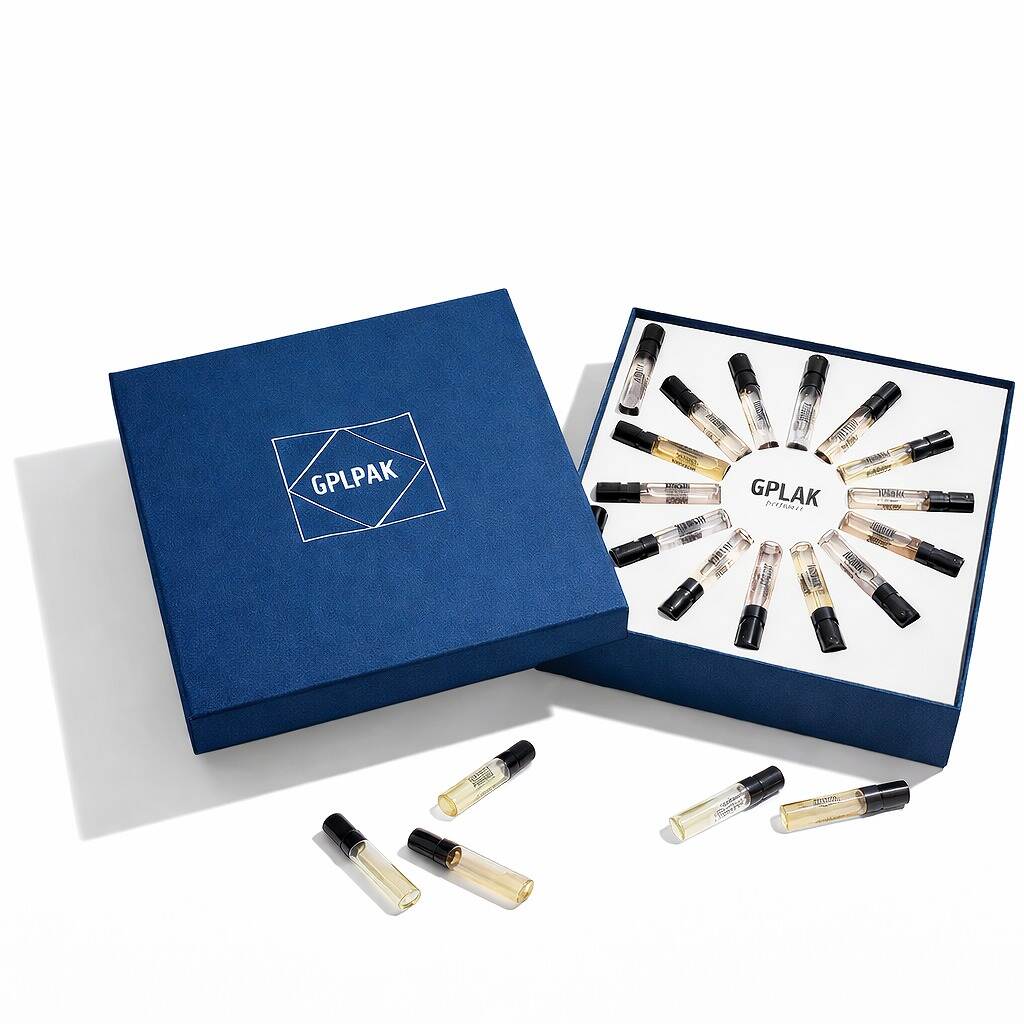 2 pieces rigid discovery set perfume box with bottle 2 pieces rigid discovery set perfume box with bottle